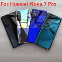 สำหรับ Nova 7 Pro ใหม่ฝาหลังสำหรับ Huawei Nova 7 Pro อะไหล่สำรอง + กรอบกล้อง