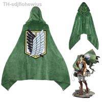 【hot】✿❈☁  Ataque no Cobertor Flanela Capa Shingeki Não Kyojin Survey Corps Anime Costume Tecido Logotipo Hoodie