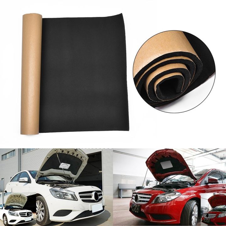 Car Heat Insulation Foam Sound Deadening Mat 11.8X19.7 Firewall