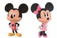 Mickey &amp; Minnie Mouse ของแท้ JP - Ichiban Kuji Banpresto [โมเดล Disney] (2 ตัว)