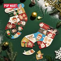 POP MART LABUBU CHRISTMAS FRIDGE MAGNET IN BLIND BOX Cute Action Kawaii Gift Kid Toy Free Shipping