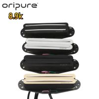 Oripure 1 Buah Alnico 5รถไฟร้อนคู่ฮัมบักเกอร์ขยายเสียงกีตาร์หิ้วกีต้าร์ไฟฟ้า8.9K ชิ้นส่วนกีตาร์,สีดำเต็ม/Hitam/Putih/ครีม