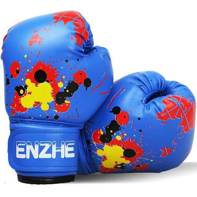 hot-sale-1pair-kids-birthday-gift-children-kickboxing-kick-box-training-punching-sandbag-sports-fighting-gloves-mma-boxing-glove