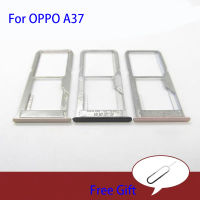 ใหม่สำหรับ OPPO A37ซิมการ์ดตัวอ่านถาดใส่ซิมที่กระเป๋าเก็บบัตรช่อง SD ส่วนอะไหล่อะแดปเตอร์