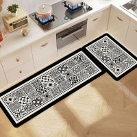 Kitchen Floor Mat Water Absorption Long Carpet Kitchen Runner Rug Printed Entrance Doormat Living Room Tapis De Cuisine