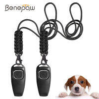 Benepaw Professional Dog Whistle Training หยุดเห่าล่าสัตว์ความถี่สูง Pitch Recall-Dog Clicker Obedience