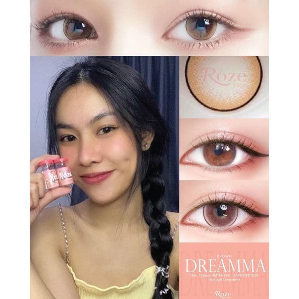 คอนแทคเลนส์-hydrogel-ขนาดบิ๊กอาย-โตมาก-dreamma-rozelens