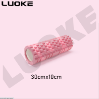 LUOKEกีฬาลูกกลิ้งโฟมMiniประสบการณ์รุ่น30cmX10cm EVAโฟมโยคะนวดฟิตเนสลูกกลิ้งออกกำลังกาย