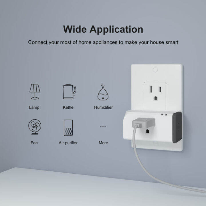 sonoff-s31-lite-zb-us-zigbee-smart-plug-socket-15a-รีโมทคอนล-power-socket-timer-switch-ทำงานร่วมกับ-smartthings-hub-alexa