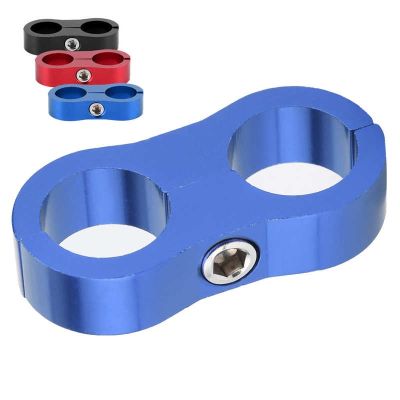 ✶℡✢ durite CarAccessories 10AN Hose Separator Clamp Aluminum Alloy Fitting Adapter for Fuel/Oil/Brake/Gas Line Auto