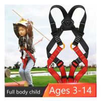 XINDA Childrens Rock Climbing Safety Belt Indoor Expansion Full Body Safety Belt Protection Belt Outdoor Equipment Kits