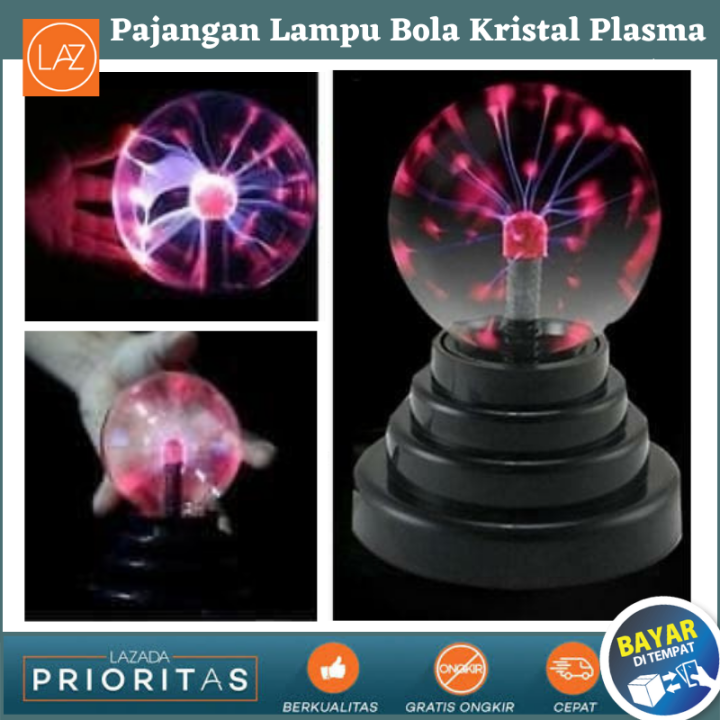 Lampu Kristal Lampu Bola Peramal Pajangan Lampu Bola Kristal Plasma