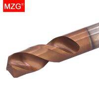 MZG 1PC HRC55 ก้านตรง 6.1mm-9.0mm ดอกสว่านสําหรับ CNC Precision Hole Machining เจาะรูทังสเตนเหล็ก