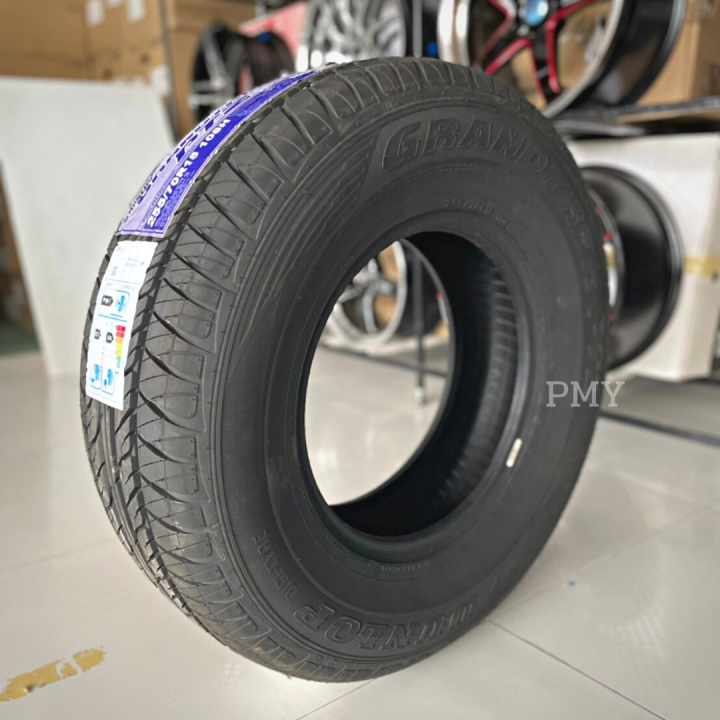 255-70r15-108h-ยางรถยนต์-ยี่ห้อ-dunlop-รุ่น-grandtrek-pt2-ล็อตผลิตใหม่ล่าสุดปี22-ราคาต่อ1เส้น-ยางนุ่มเงียบ-ใหม่แท้100-ราคาพิเศษ-จำนวนจำกัด