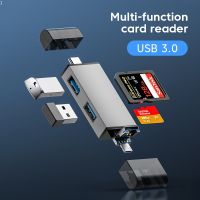 【CC】 7-in-1 Card Reader USB 3.0 To Type C Memory Laptop Flash Drive Cardreader