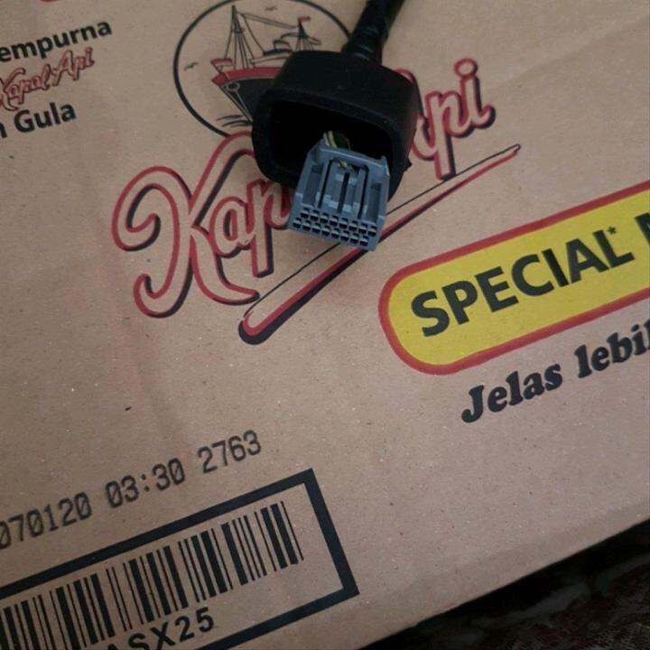 asli ori kabel speedo soket speedometer 16 pin fi original honda old