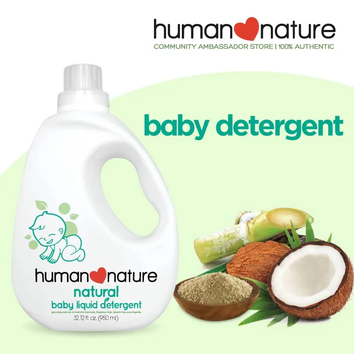 Human Nature Baby Liquid Detergent 950ml MummaGuin HN Hub Lazada PH