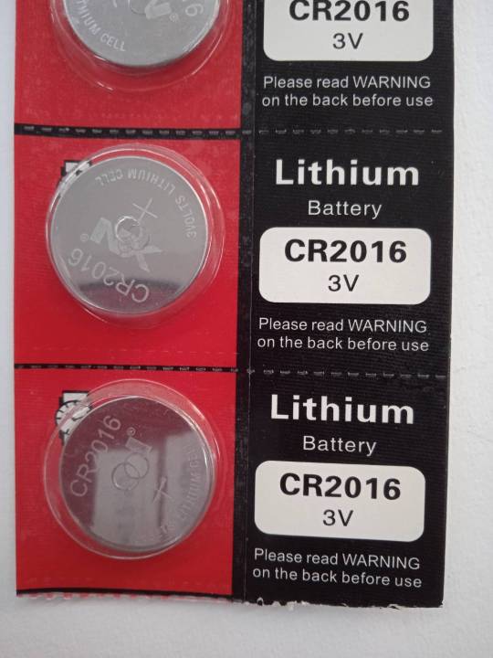 ถ่านนาฬิกา-cr2016-3v-watch-battery-ถ่านรีโมทย์-แบตเตอรี่นาฬิกา-ถ่านก้อนเล็ก-ถ่านกระดุม-ใช้ได้นานทนทาน