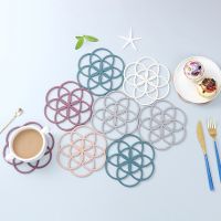 【hot】♀  Silicone Insulation Thicken Dining Table Pot Bowl Anti Scalding Coaster Decoration