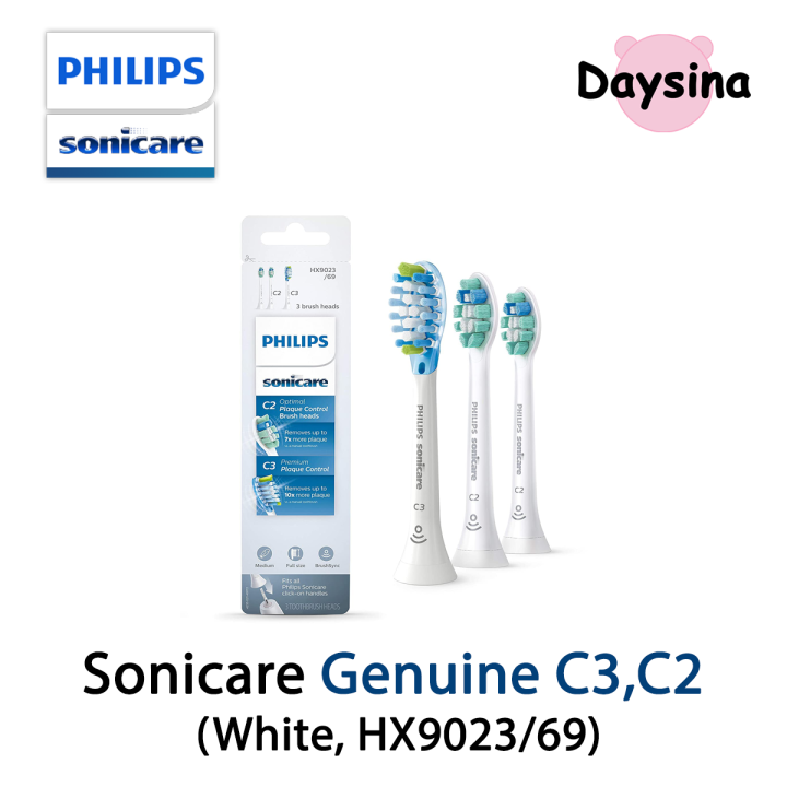 Philips Sonicare C3,C2 Toothbrush Head Variety Pack, C3 Premium Plaque