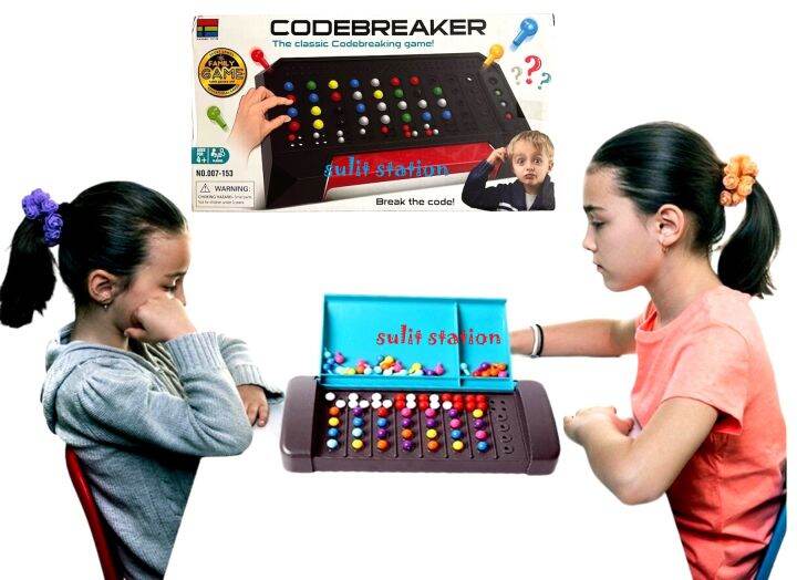 thumbnail image 2 of HEALSOPTHY Code Breaking Board Game And Brain Puzzle Set For Kids And 2 of 12