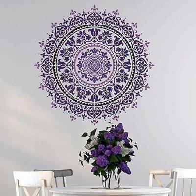 50 x 50 cm size Diy craft mandala mold for painting stencils stamped photo album embossed paper card on wood fabric wall