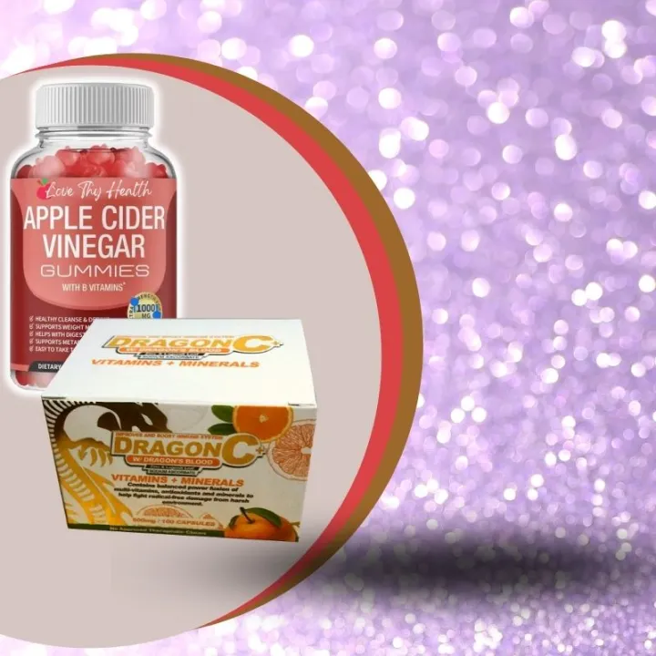[FDA Approved] 1 Bottle (60 Gummies) Apple Cider Vinegar Gummies + 1