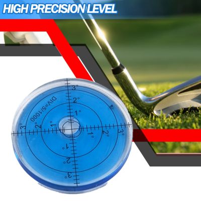 ；。‘【； 1Pc Green Golfer Slope Putting Level Reading Accessories Outdoor Sports Golf Putt Ball Marker Bule Scale Tool