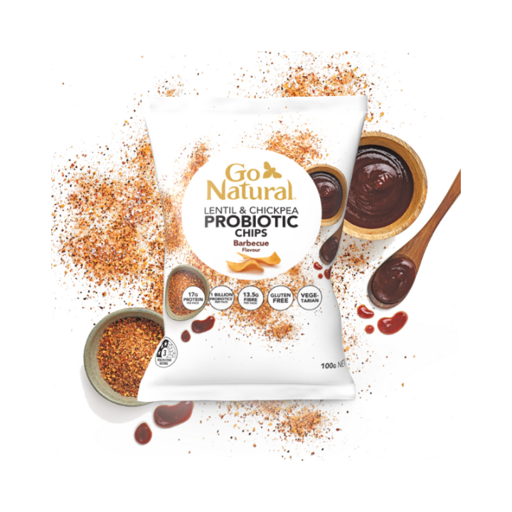 Go Natural Probiotic Chips Barbecue (100g) Lazada