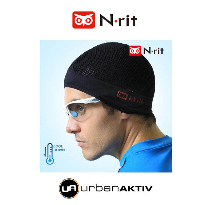 Cap Vi Rit N-rit Cool Inner Cap หมวกคลุมผมระบายอากาศ | Lazada.co.th