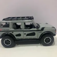 (ร้อน) 1:24ทั้งหมด2021 Ford BRONCO SUV Mitsubishi จำลอง Diecast รถโลหะรุ่น Off-Road รถของเล่นสำหรับของขวัญเด็ก Collection