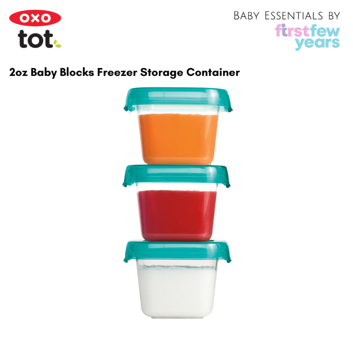 OXO Tot 2 oz. Baby Blocks Food Storage