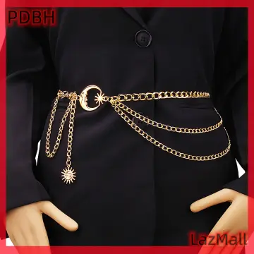 Chain Belt Dress Accessories, Apparel Fashion Chain Belt