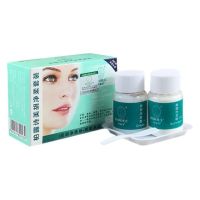 ZZOOI Eye Brow Cream Lighten Dark Hair Women Mustache Remove Eye Brow Bleach Fast Permanent Hair Bleaching Cream