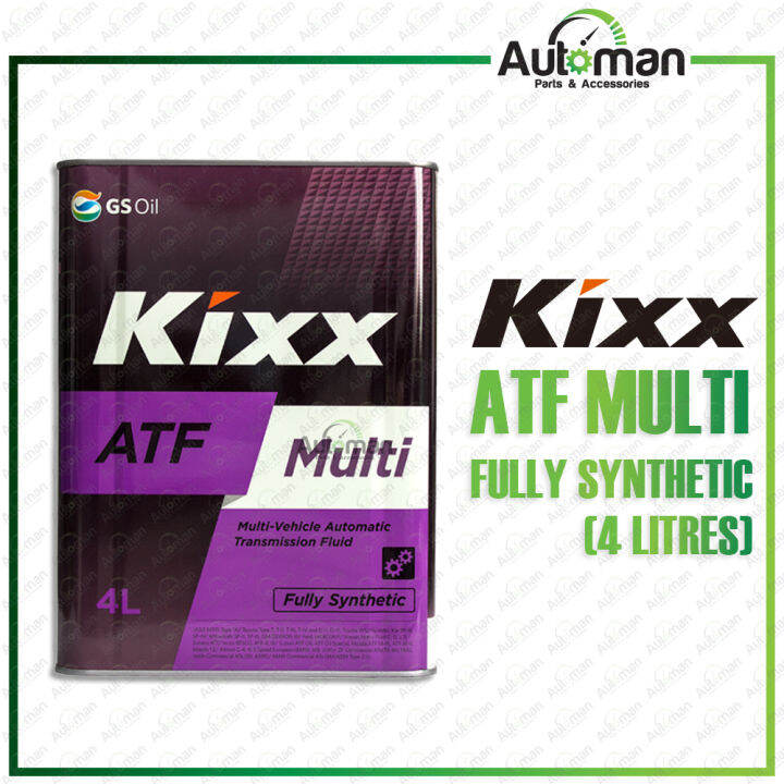 Kixx ATF Multi Multi-vehicle Automatic Transmission Fluid Fully ...