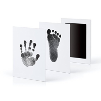 Baby Care Nie Daisy Baby Manual Print footprint Print Kit ของที่ระลึกสำหรับเด็ก Passive footprint Stencils Baby toft