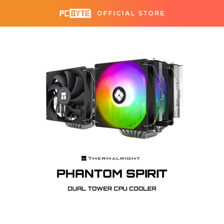 Thermalright Phantom Spirit 120 SE Dual Tower CPU Cooler [SE/SE ARGB ...