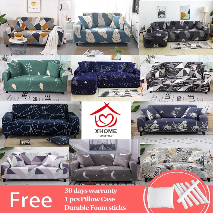 【Free Pillowcase】cleopatra sofa cover 1 2 3 4 seater l shape