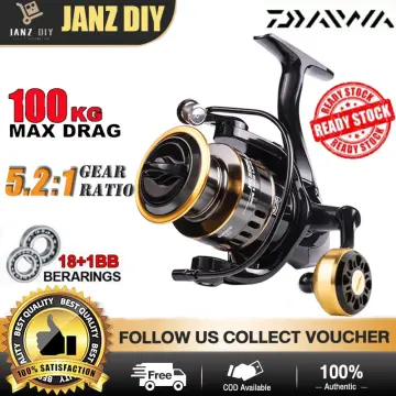 Mini Spinning Fishing Reel Metal Coil 6KG Max Drag Power Winter