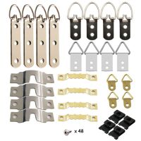 76pcsset Picture Photo Frame Hanging Hooks With Screws Kit For Office Home Painting Hanger Assorted Types