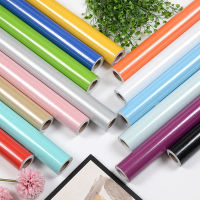 Pearl White DIY Decorative Film Vinyl Self Adhesive Wallpaper Furniture Renovation Stickers Kitchen Cabinet Waterproof Wallpaper