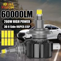 H11 LED Headlights 60000LM 360 CSP LED H7 H1 H8 H9 9005 HB3 9006 HB4 9012 HIR2 H16 260W 1: 1 Size 4300K 6000K 8000K Car Lights Bulbs  LEDs  HIDs