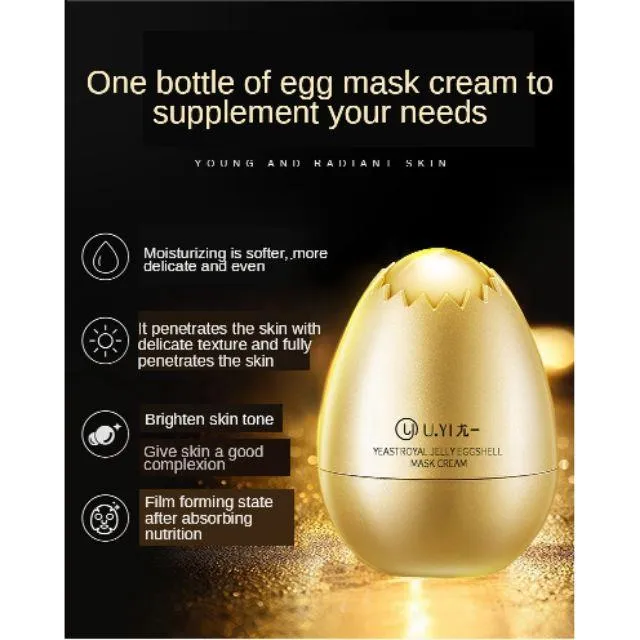 u.yi royal jelly egg mask Lazada