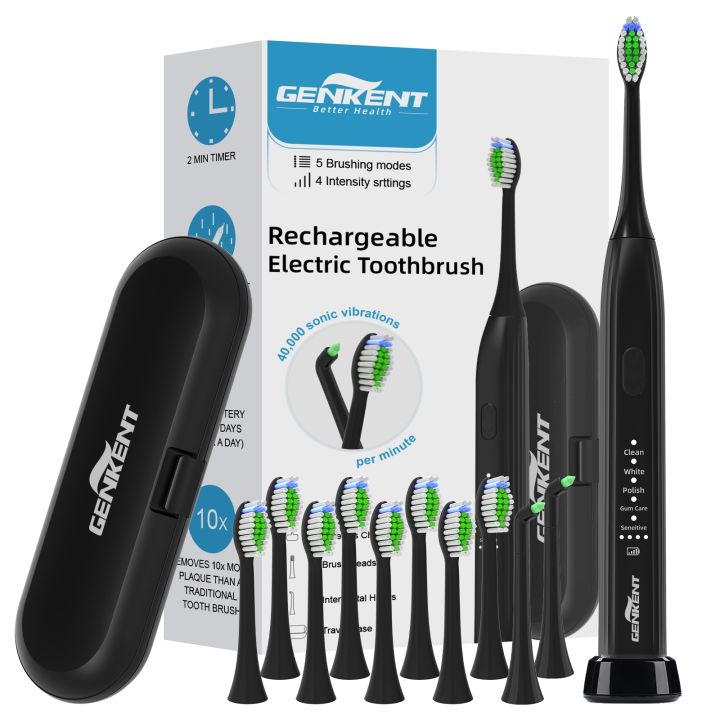 sonic-electric-toothbrushes-5-modes-10-replacement-toothbrush-heads-with-case