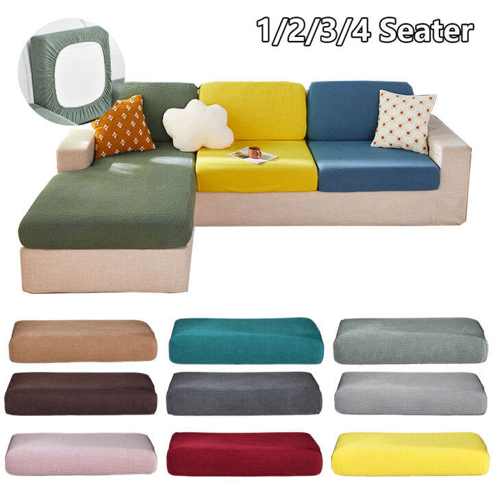 Sofa Seat Cover Slipcovers Protector Fabric Replacement Home Decor