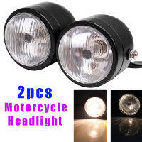 【แสง Car】【led แสง Motorcycle】Universal ไฟหน้ารถจักรยานยนต์คู่โคมไฟไฟเดย์ไลท์,ลำแสงต่ำ,ไฟสูงสำหรับฮาร์เล่ย์