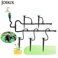 20M-30M 1/4 ท่อรดน้ำสวนชุด2-Way ระบบชลประทาน Pin สปริงเกลอร์น้ำสำหรับบอนไซต้นไม้ผลไม้ผัก