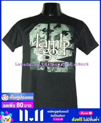 เสื้อวง LAMB OF GOD เสื้อยืดวงดนตรีร็อค เสื้อร็อค  LOG1613 ส่งจาก กทม.