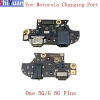 yiqtft Original USB Charging Port Connector Board Flex Cable For Motorola Moto G 5G Plus One 5G Charging Connector Replacement