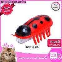 Cat Accessories แมลงโรบอตวิ่งอัตโนมัติ ของเล่นแมว ของเล่นแมวเด็ก ของเล่นลูกแมว แมลงจิ๋ว หลอกแมว แกล้งแมว มีถ่านแถมพร้อมเล่น มีให้เลือก6สี